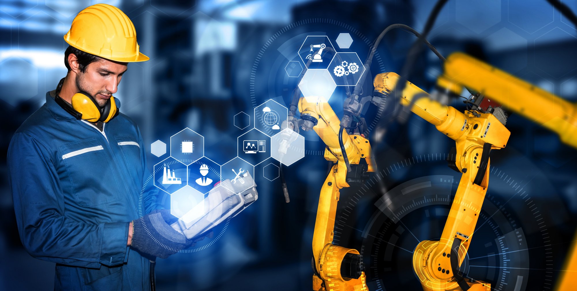 smart-industry-robot-arms-digital-factory-production-technology smart-industry-robot-arms-digital-factory-production-technology